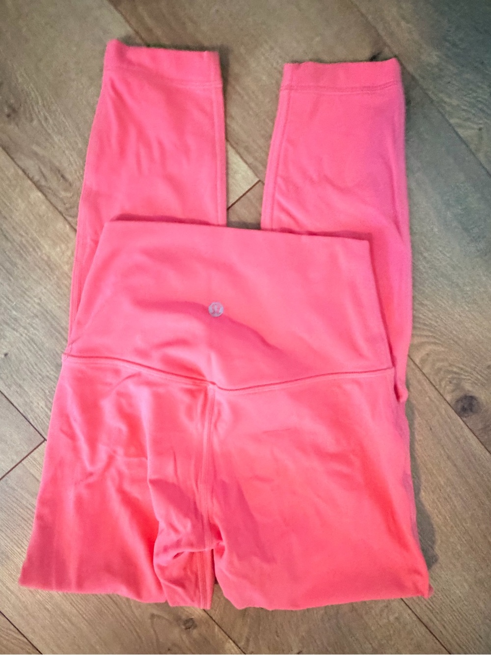 Lululemon align Pink/Coral High-Waist Leggings 7/8